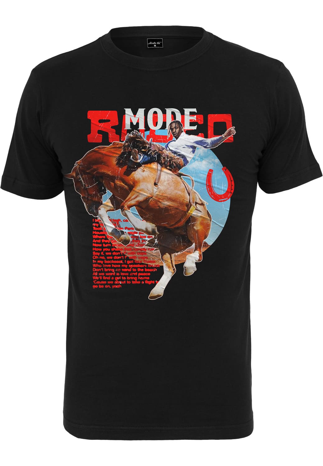 MT1662-00007-0060 Rodeo Mode T-shirt black XXL