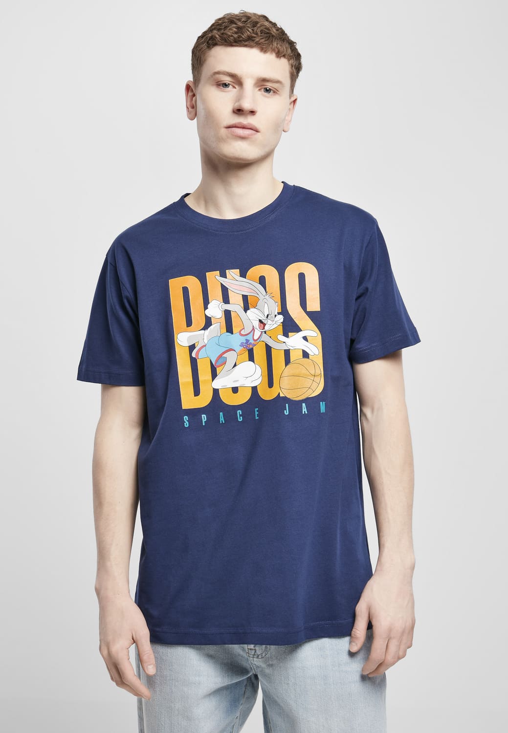 MT1747-01496-0060 T-shirt Space Jam Big Bugs Playing light navy XXL