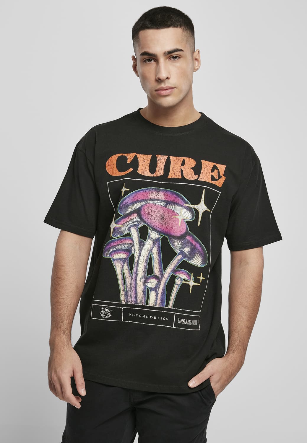 MT1806-00007-0060 Cure Oversize T-shirt black XXL