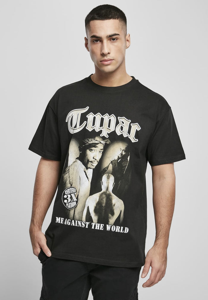 MT1809-00007-0060 T-shirt Tupac MATW Sepia Oversize nero XXL