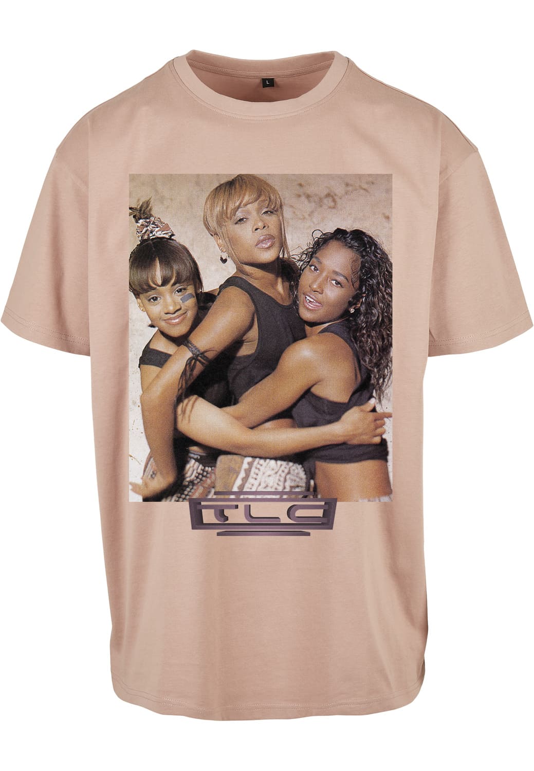 MT1835-00915-0060 T-shirt TLC Group Logo Oversize ambra XXL