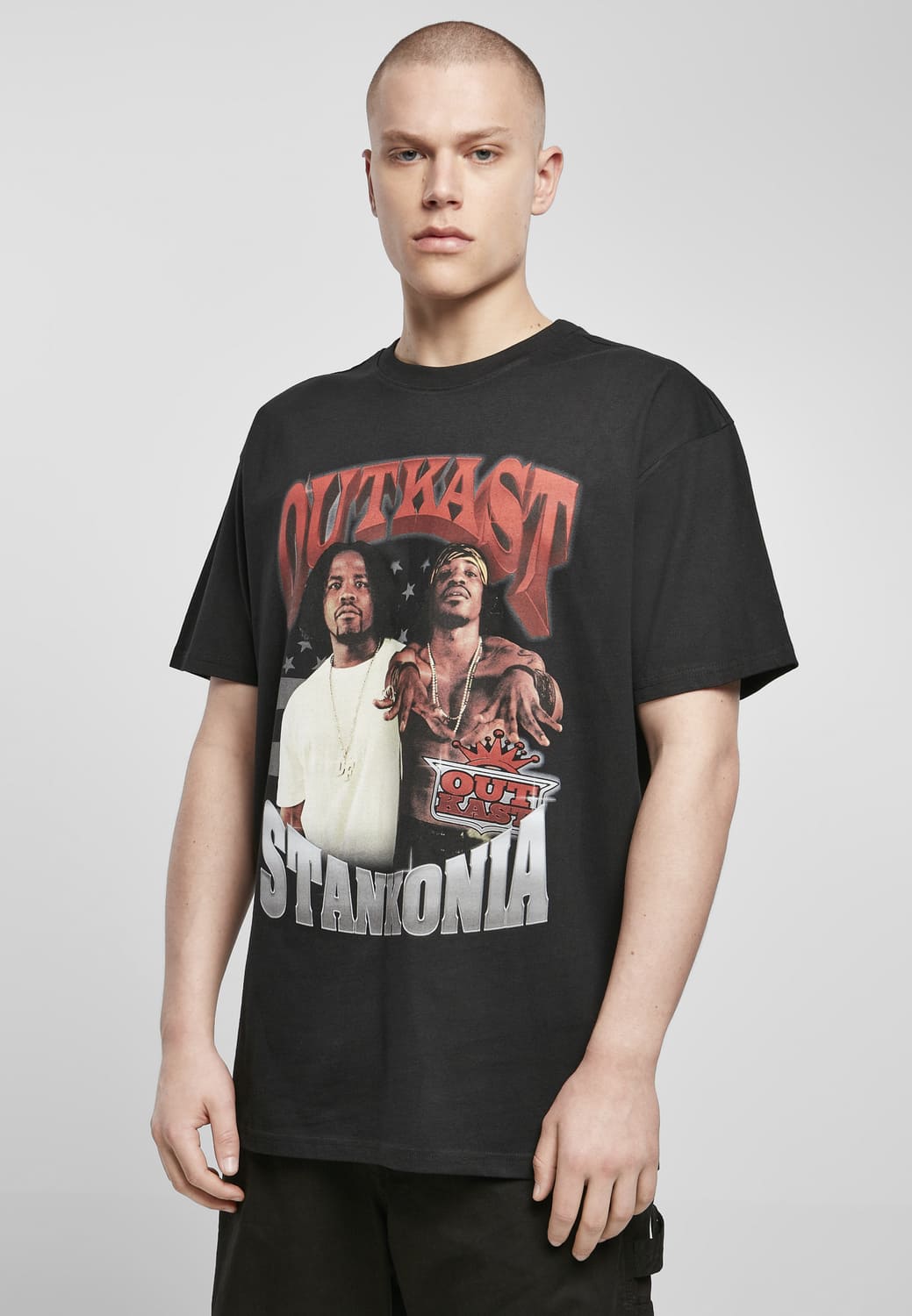 MT1836-00007-0060 Outkast Stankonia Oversize T-shirt black XXL