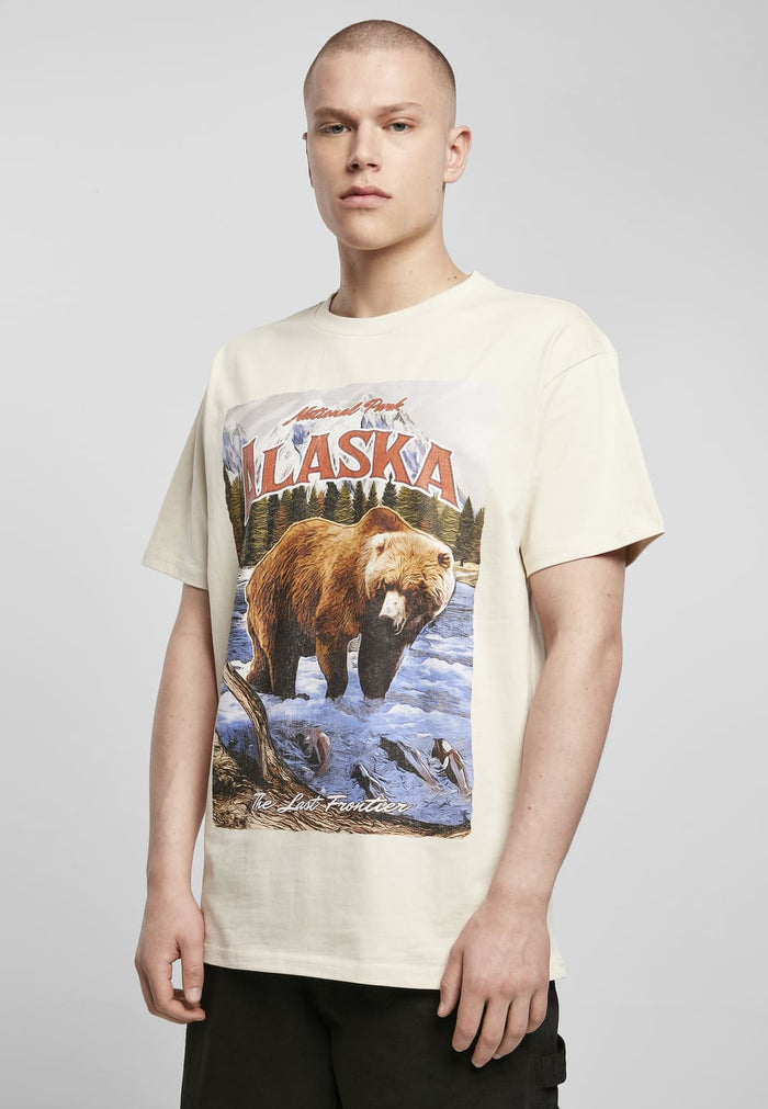 MT1837-00208-0060 T-shirt Alaska Vintage Oversize sand XXL