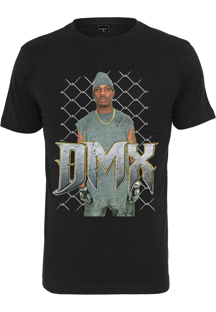 MT1845-00007-0060 T-shirt DMX Fence nero XXL
