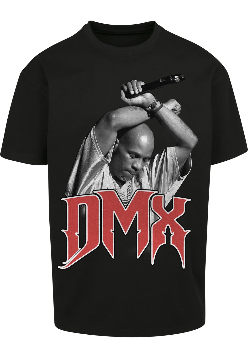 MT1847-00007-0060 T-shirt DMX Armscrossed Oversize nero XXL