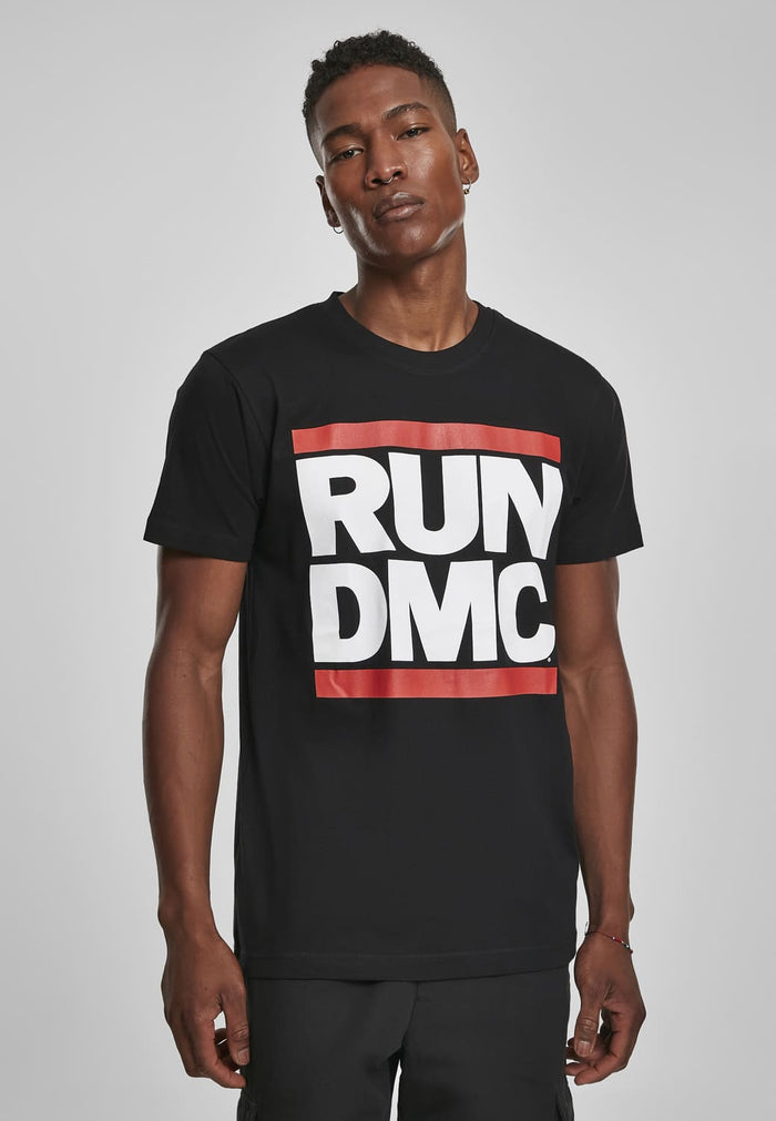 MT252-00007-0060 T-shirt Run DMC Logo nero XXL