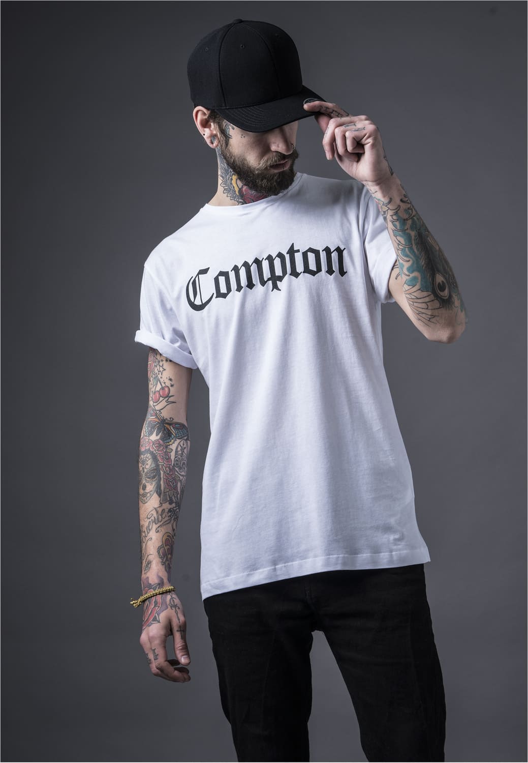 MT268-00220-0060 Compton white XXL t-shirt