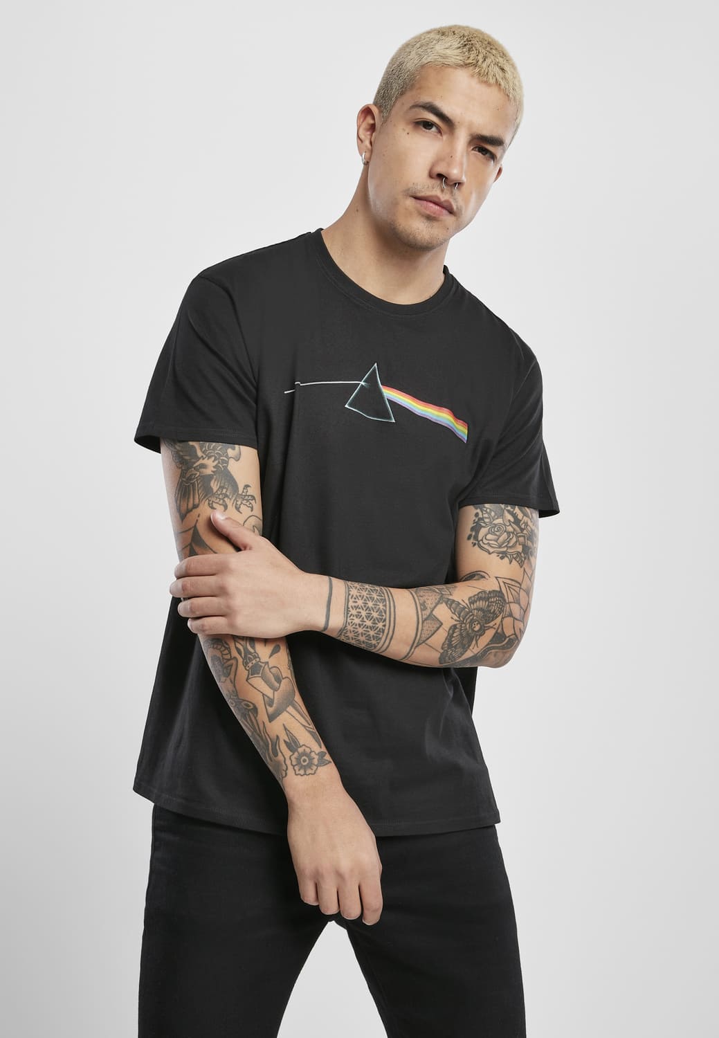 MT453-00007-0060 Pink Floyd Dark Side of the Moon T-shirt black XXL