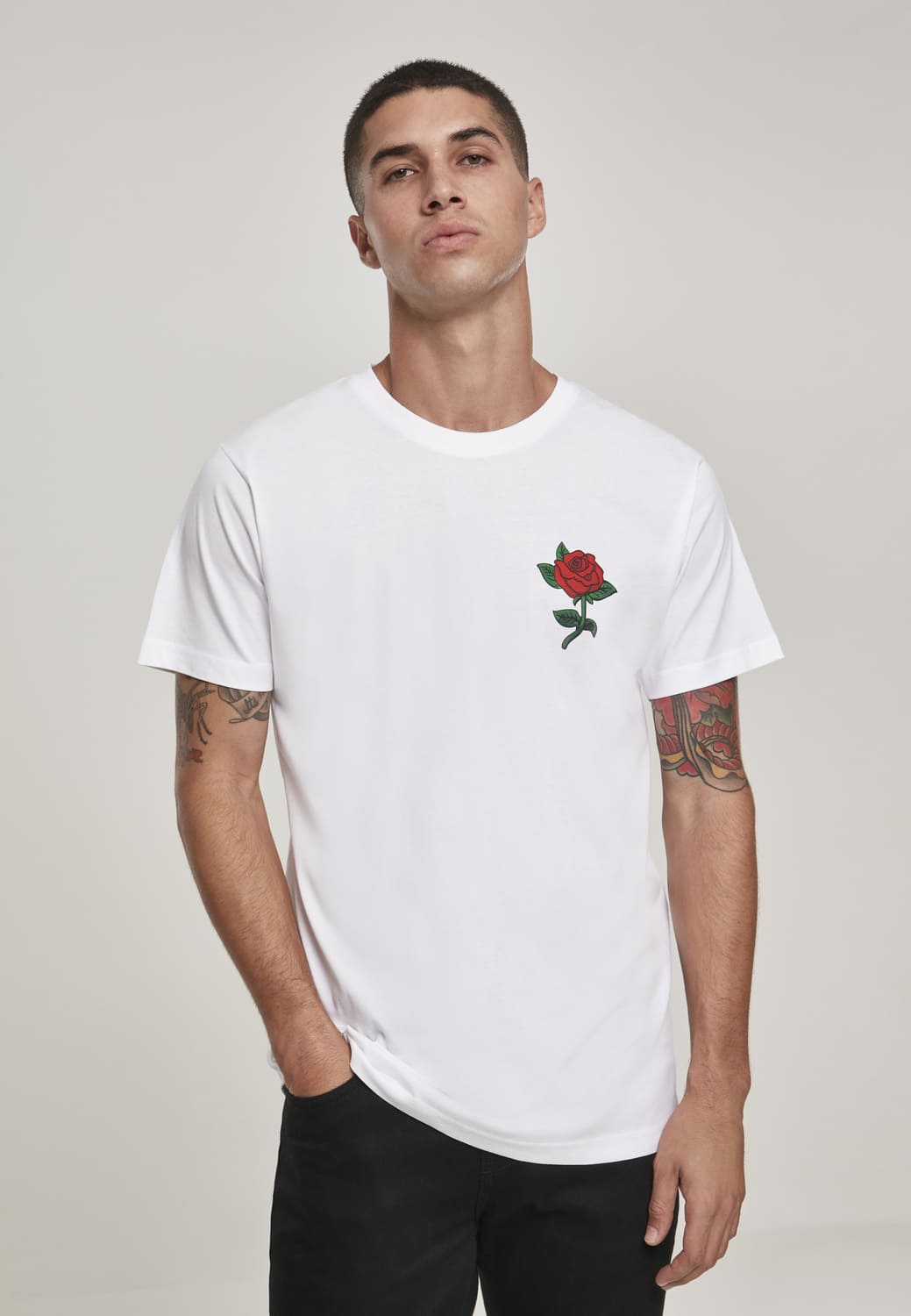 MT557-00220-0060 T-shirt rosa bianco XXL