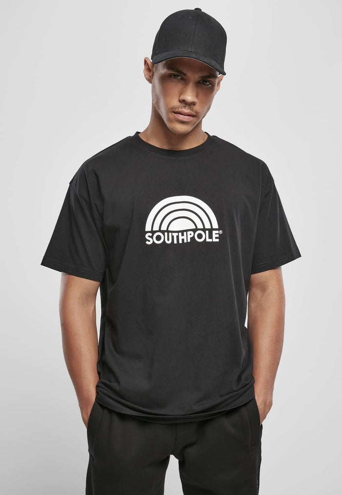 SP087-00007-0060 T-shirt Logo Southpole nero XXL