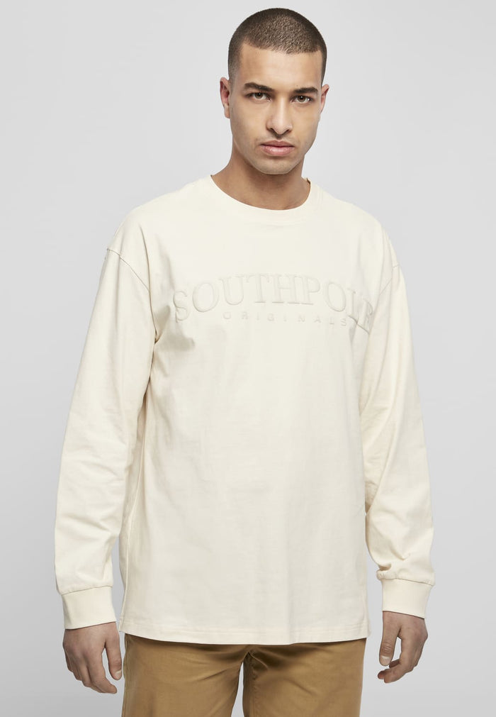 SP140-00208-0060 T-shirt manica lunga Puffer Print Southpole sand XXL
