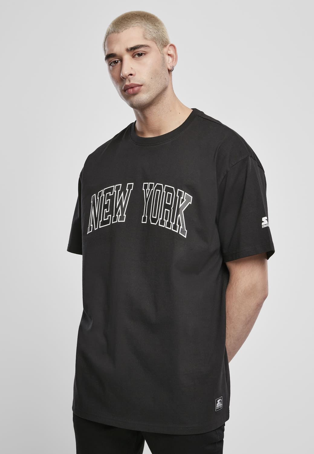 ST011-00007-0060 New York Starter T-shirt black XXL