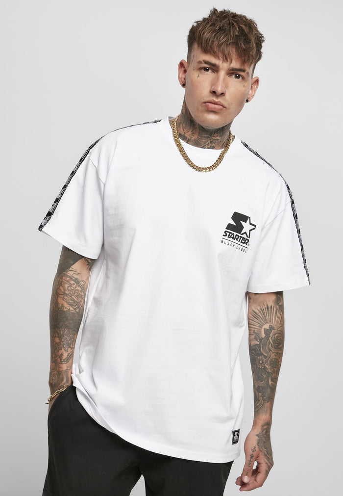 ST020-00220-0060 T-shirt Logo Taped Starter bianco XXL