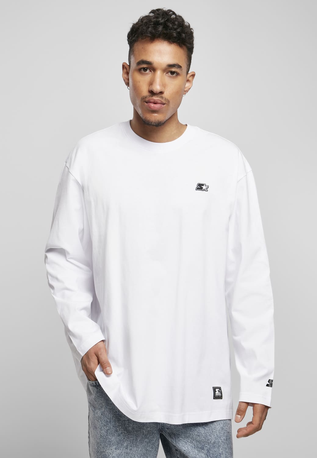 ST123-00220-0060 Essential Starter Long Sleeve T-Shirt White XXL