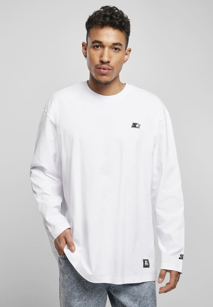 ST123-00220-0060 T-shirt manica lunga Essential Starter bianco XXL