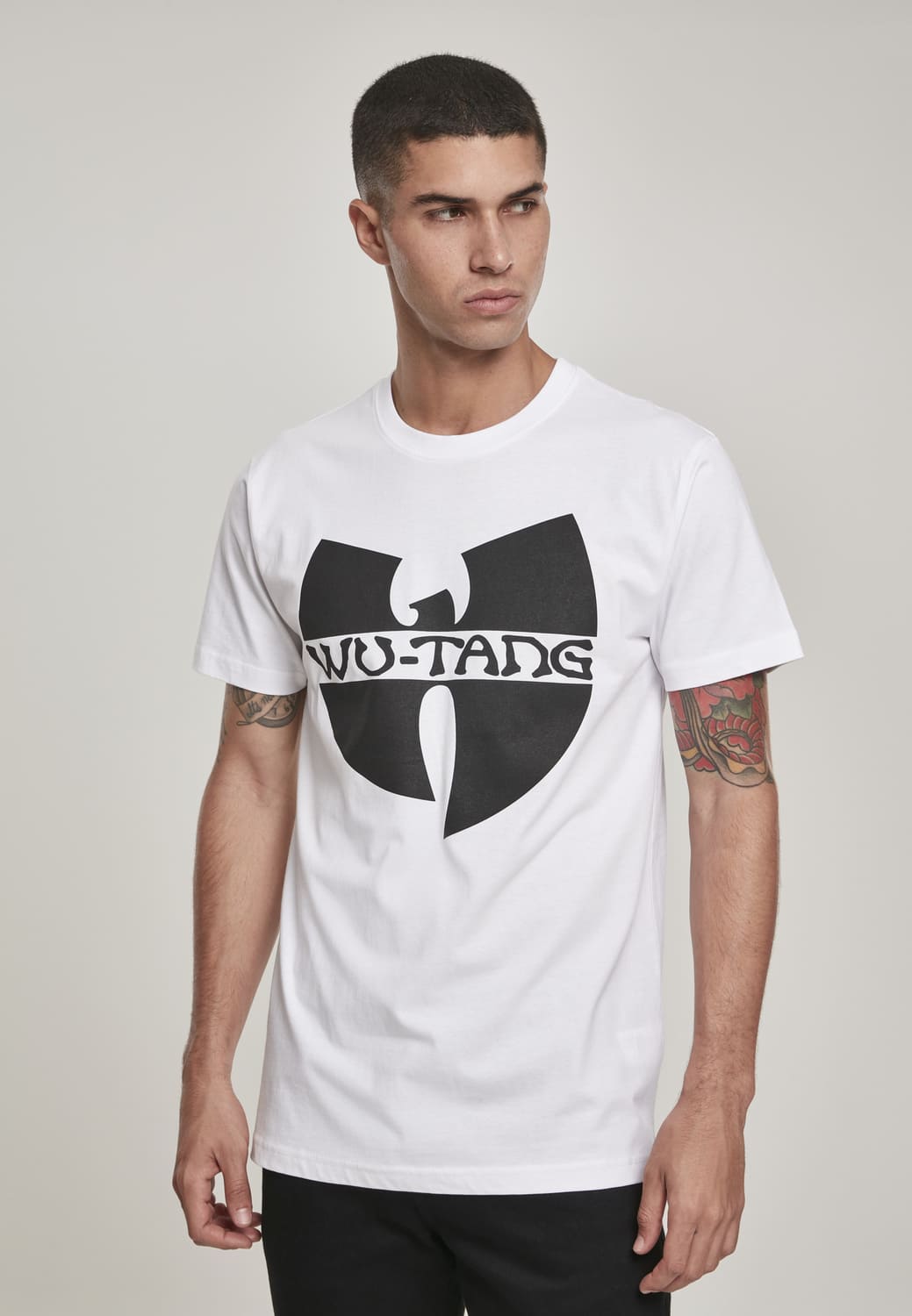 WU002-00220-0060 Wu-Wear Logo T-shirt white XXL