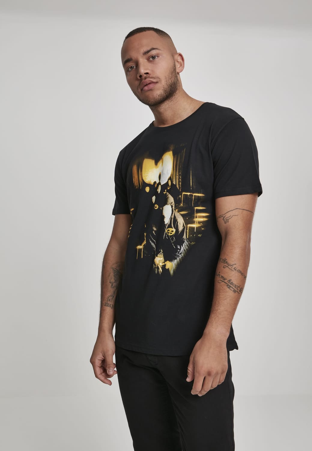 WU018-00007-0060 Masks Wu-Wear T-shirt black XXL