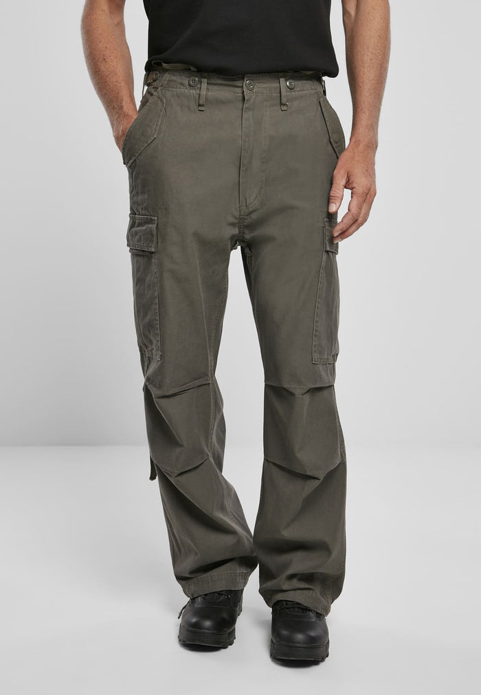 BD1001-00176-0231 Pantaloni cargo M-65 Vintage Brandit oliva 7XL