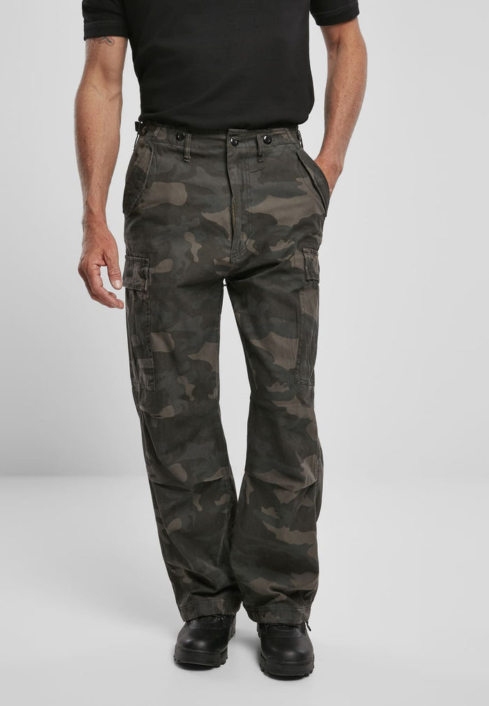 BD1001-00707-0231 Pantaloni cargo M-65 Vintage Brandit dark camo 7XL