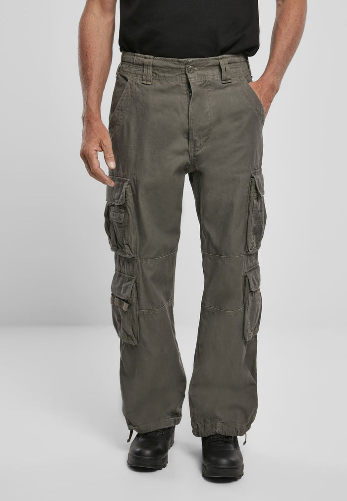 BD1003-00176-0231 Pantaloni cargo Vintage Brandit oliva 7XL