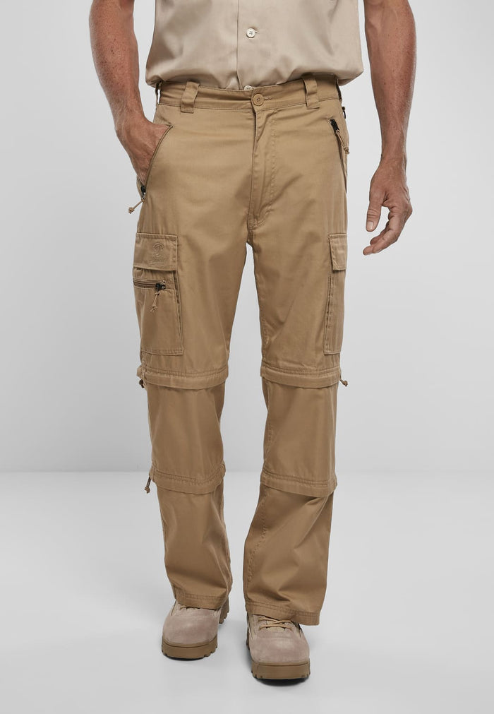 BD1011-00804-0060 Pantaloni Savannah gambe rimovibili Brandit camel XXL