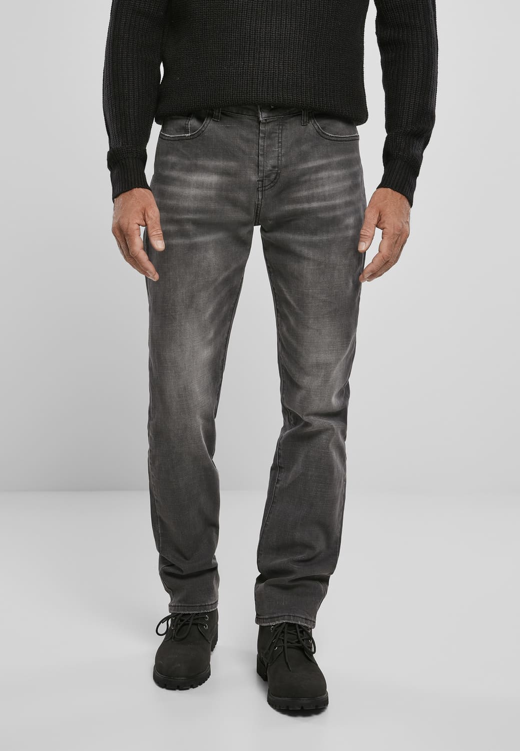 BD1017-00007-0230 Straight Fit Jeans Rover Brandit black 36/36