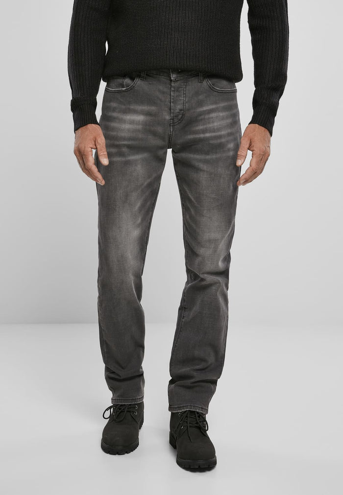 BD1017-00007-0230 Jeans Straight Fit Rover Brandit nero 36/36