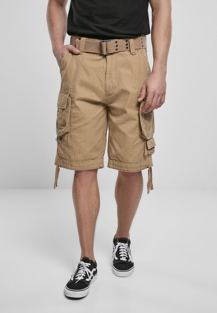 BD2001-00003-0231 Pantaloncini cargo Savage Vintage Brandit beige 7XL