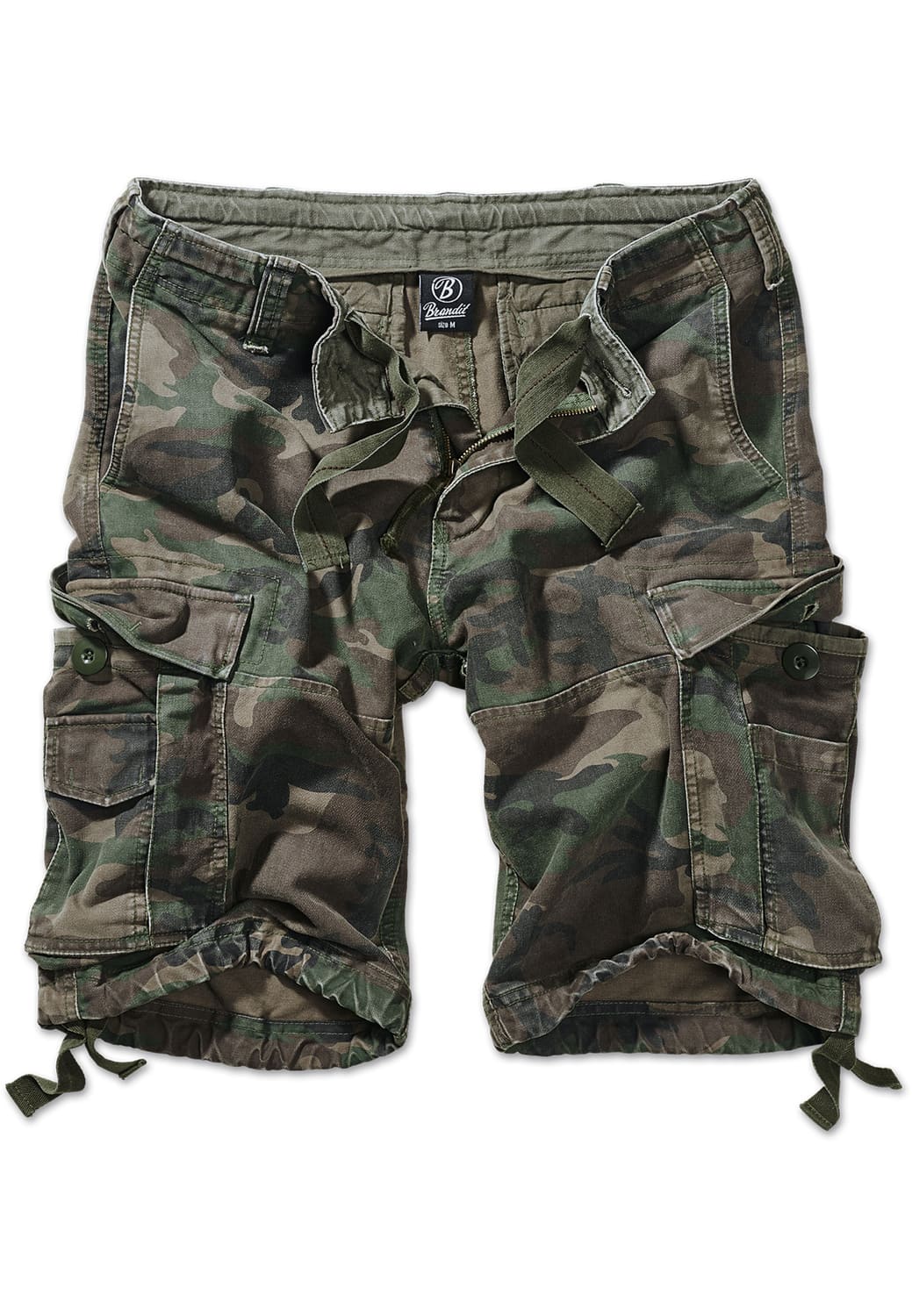 BD2002-00775-0231 Pantaloncini cargo Vintage Brandit oliva camo 7XL