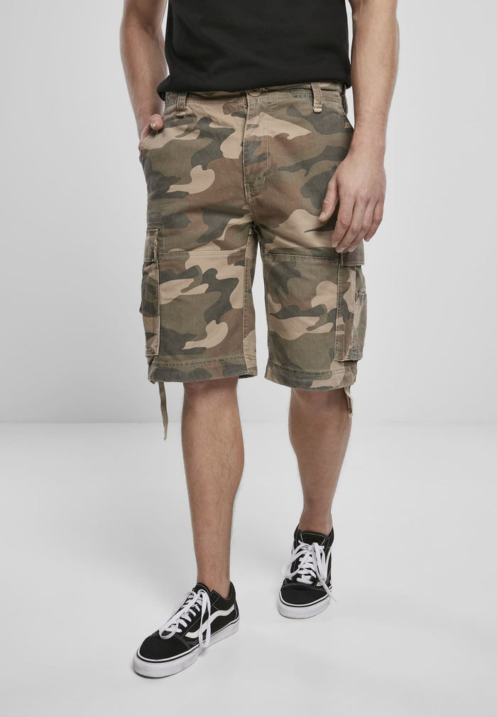 BD2002-02633-0231 Pantaloncini cargo Vintage Brandit light woodland 7XL