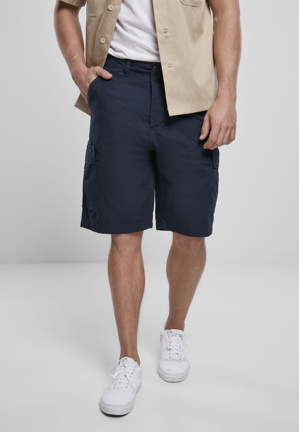 BD2019-00155-0231 Pantaloncini cargo BDU Ripstop Brandit navy 7XL