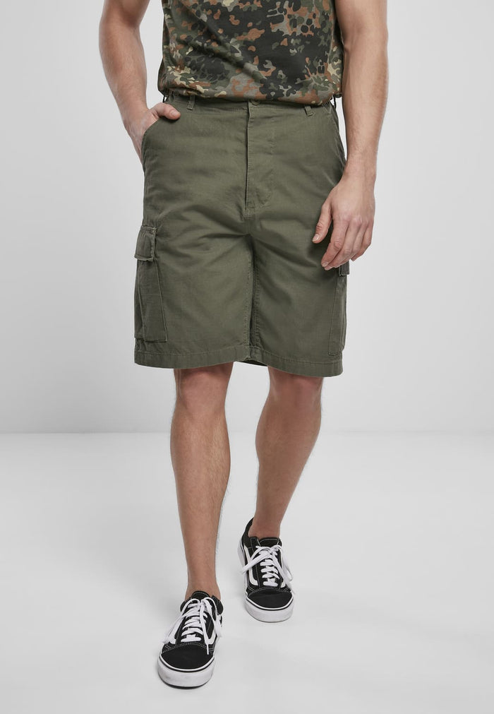 BD2019-00176-0231 Pantaloncini cargo BDU Ripstop Brandit oliva 7XL