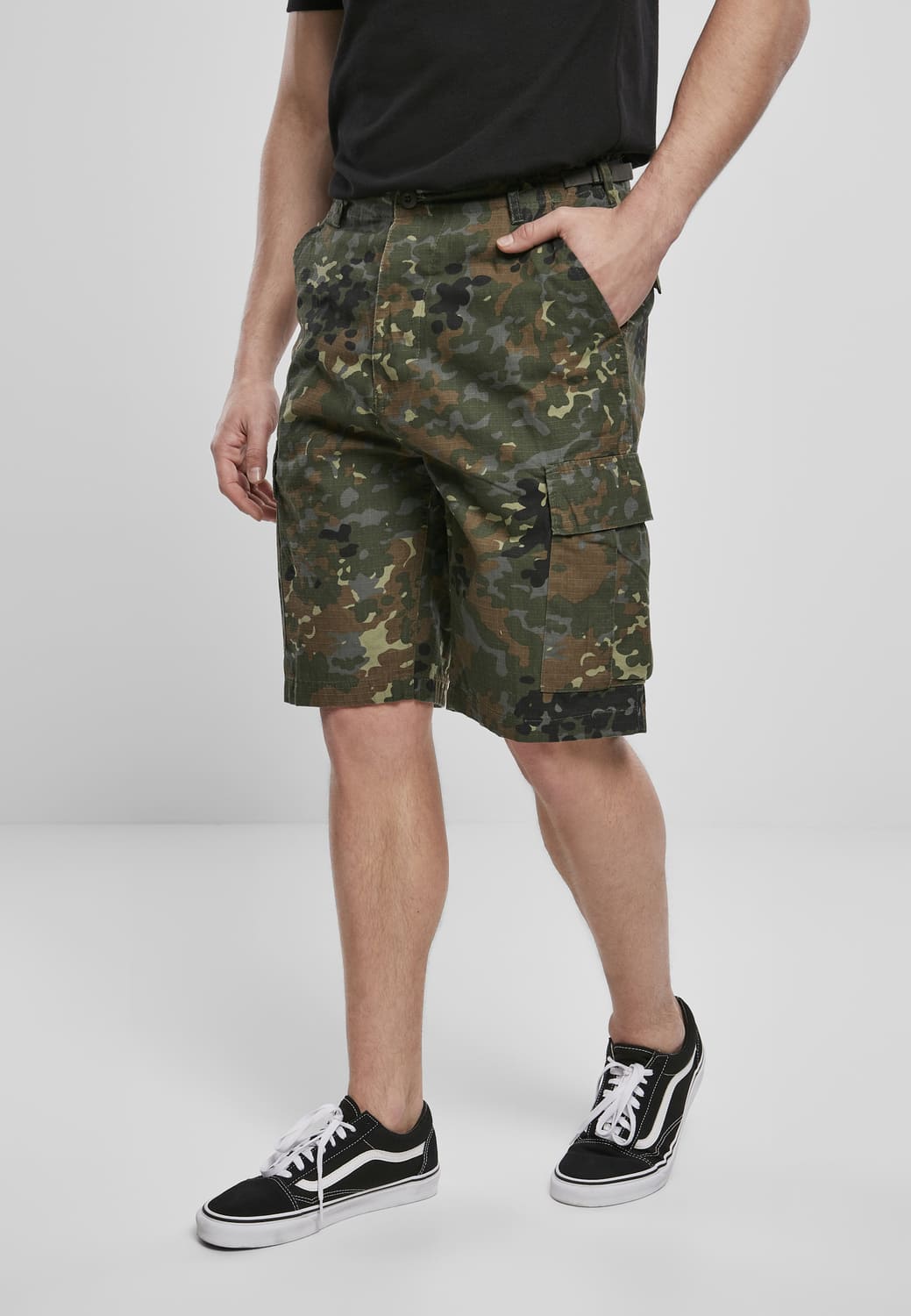 BD2019-02187-0231 Pantaloncini cargo BDU Ripstop Brandit flecktarn 7XL