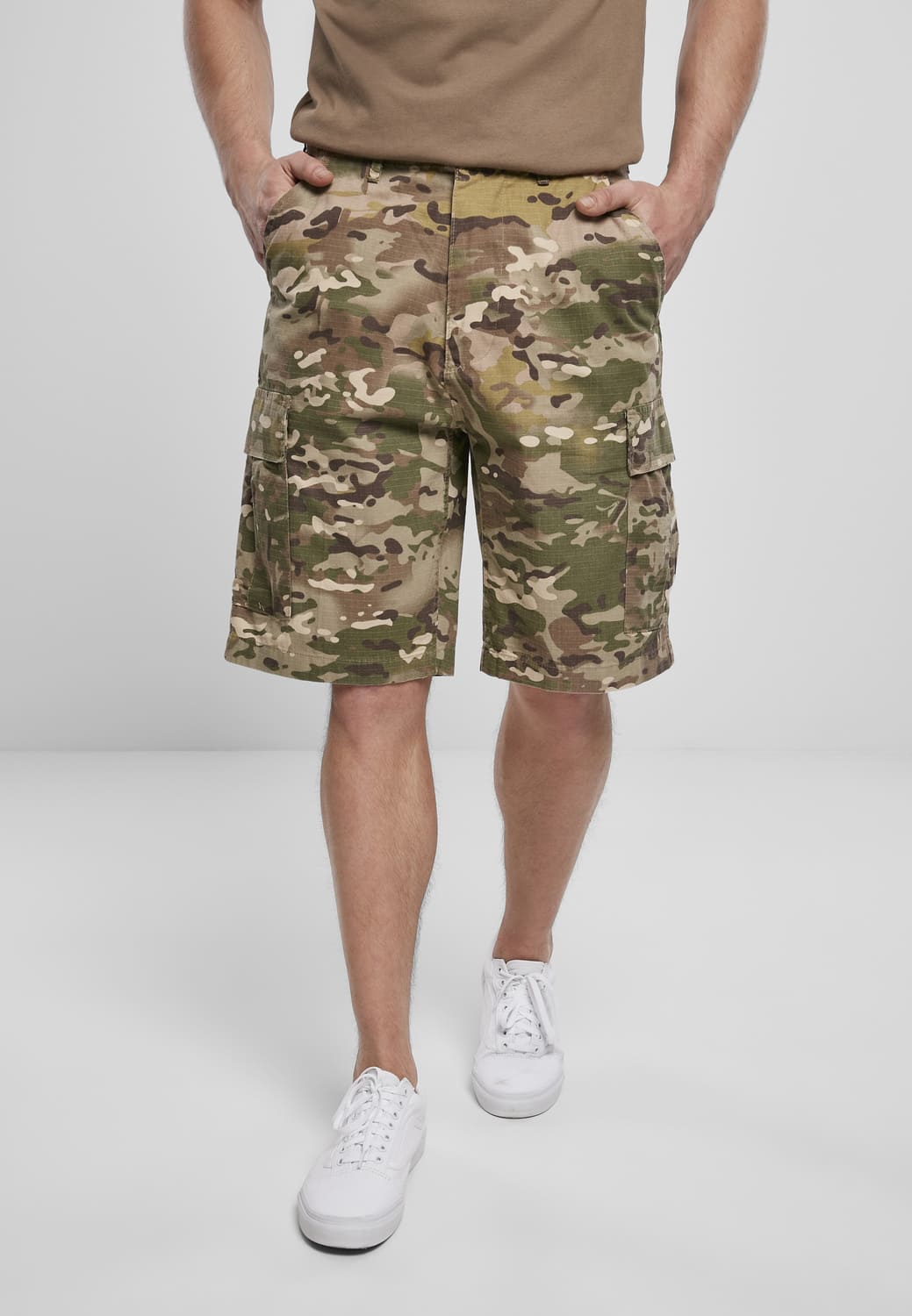 BD2019-02188-0231 Pantaloncini cargo BDU Ripstop Brandit tactical camo 7XL