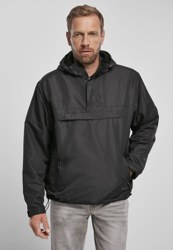 BD3001-00007-0060 Giacca a vento Fleece Pull-Over Brandit nero XXL