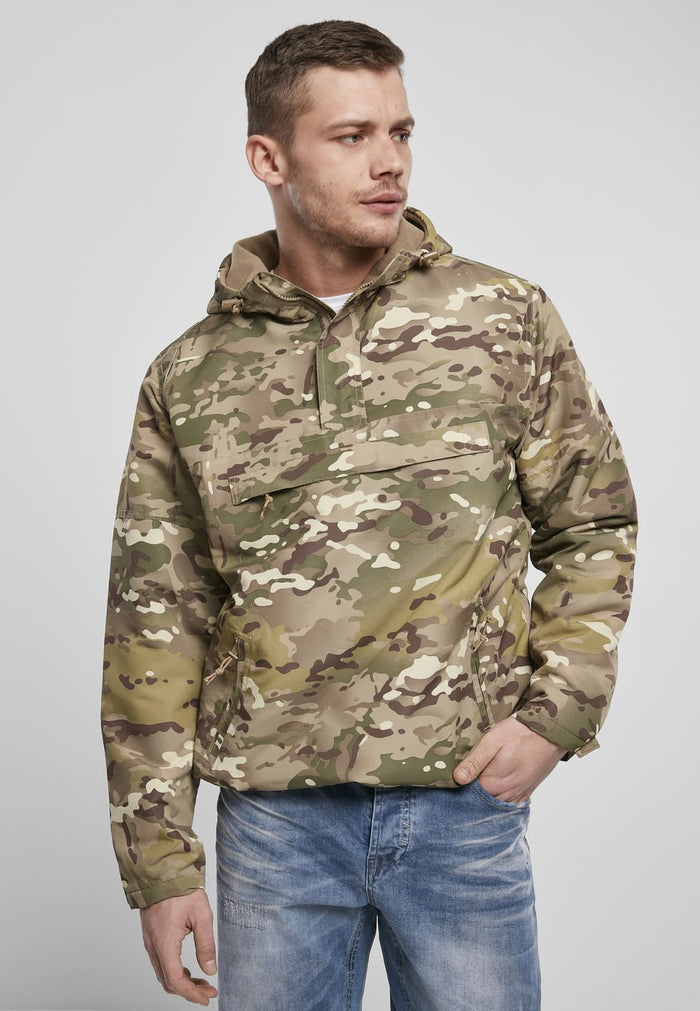 BD3001-02188-0060 Giacca a vento Fleece Pull-Over Brandit tactical camo XXL