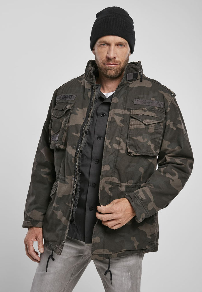 BD3101-00707-0231 Giacca M-65 Giant Brandit dark camo 7XL
