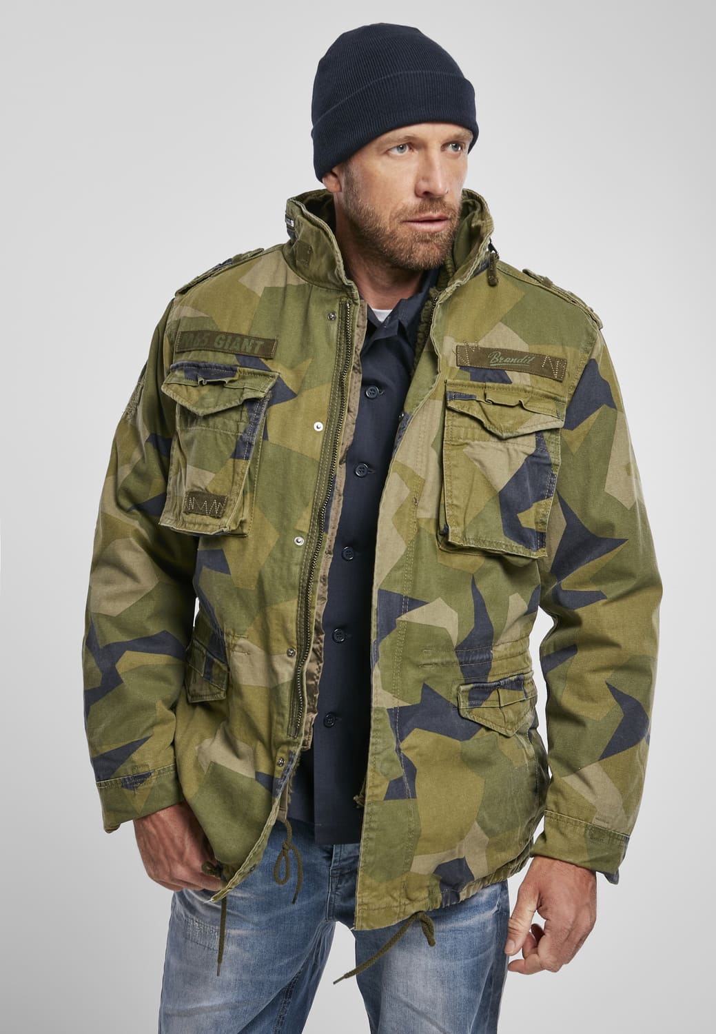 BD3101-02636-0060 Giacca M-65 Giant swedish camo XXL
