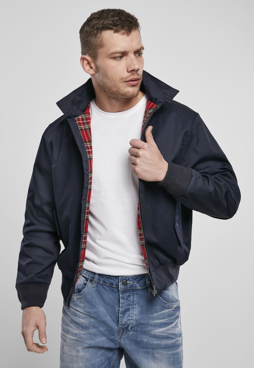 BD3111-00155-0060 Harrington Jacket Lord Canterbury Brandit navy XXL