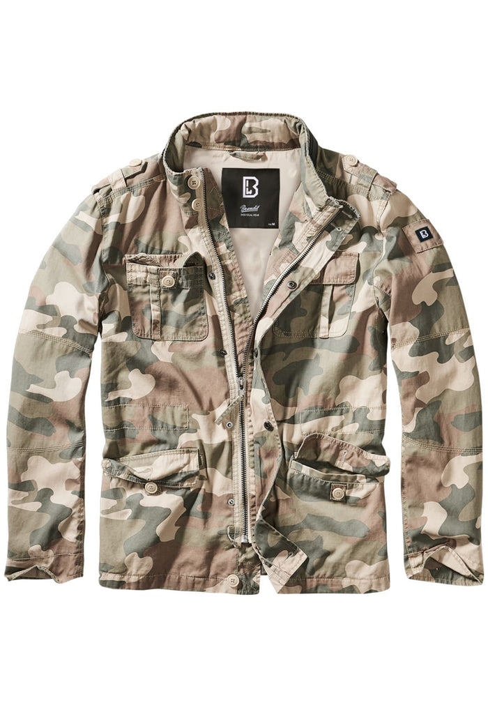 BD3116-02633-0060 Giacca di combattimento Britannia Brandit light woodland XXL