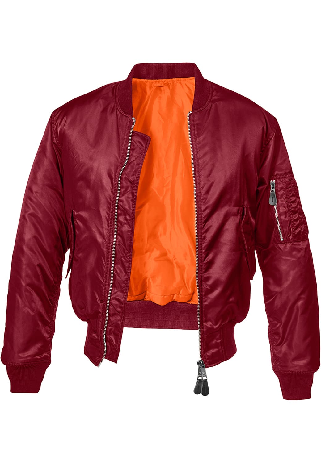 BD3149-00308-0231 Burgundy MA1 bomber jacket 7XL