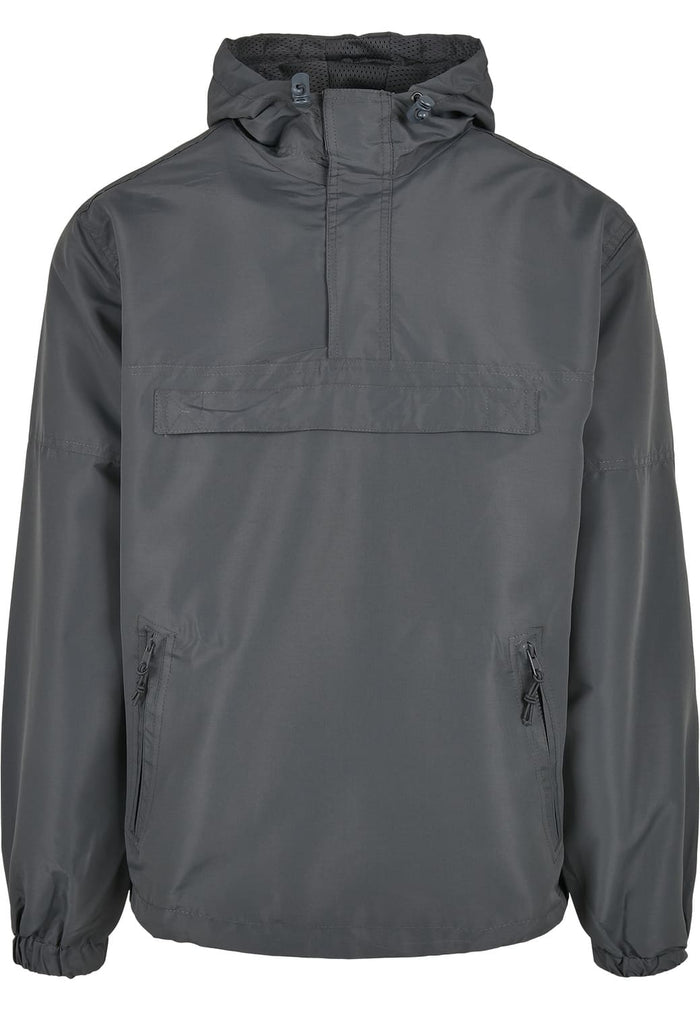 BD3162-01745-0060 Giacca a vento estivo Pull Over Brandit anthracite XXL