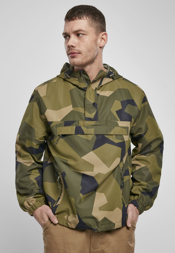 BD3162-02636-0060 Giacca a vento estivo Pull Over swedish camo XXL