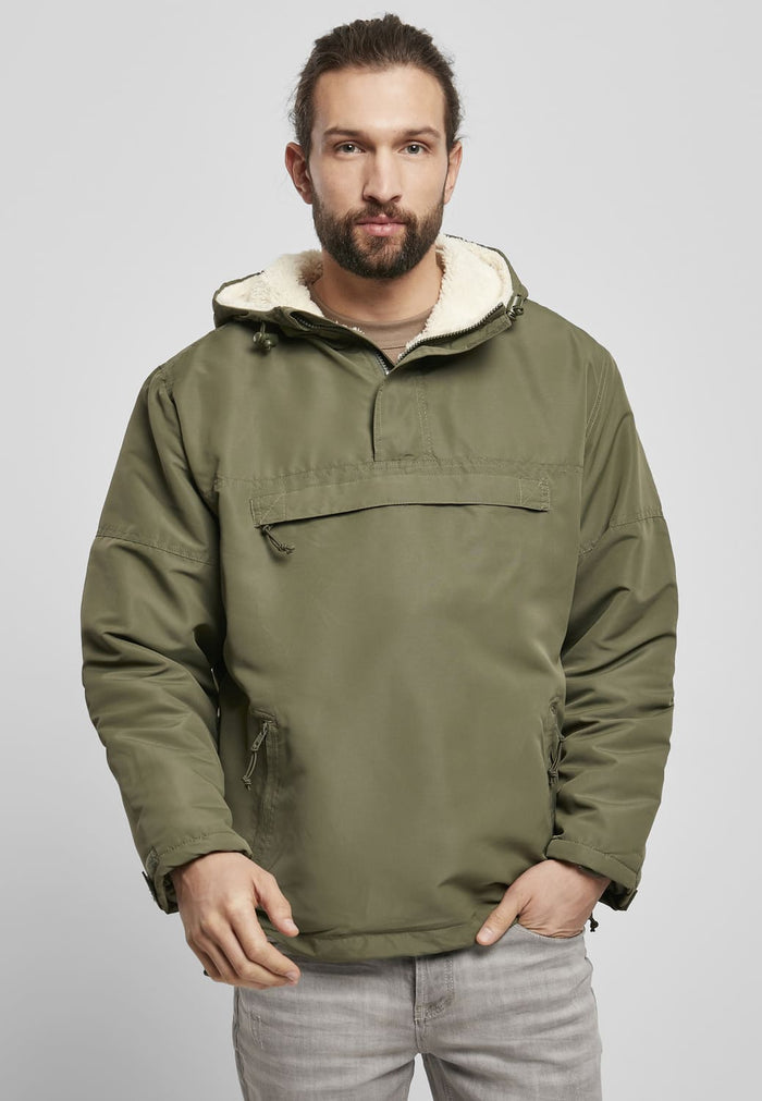 BD3173-00176-0060 Giacca a vento Sherpa Brandit oliva XXL