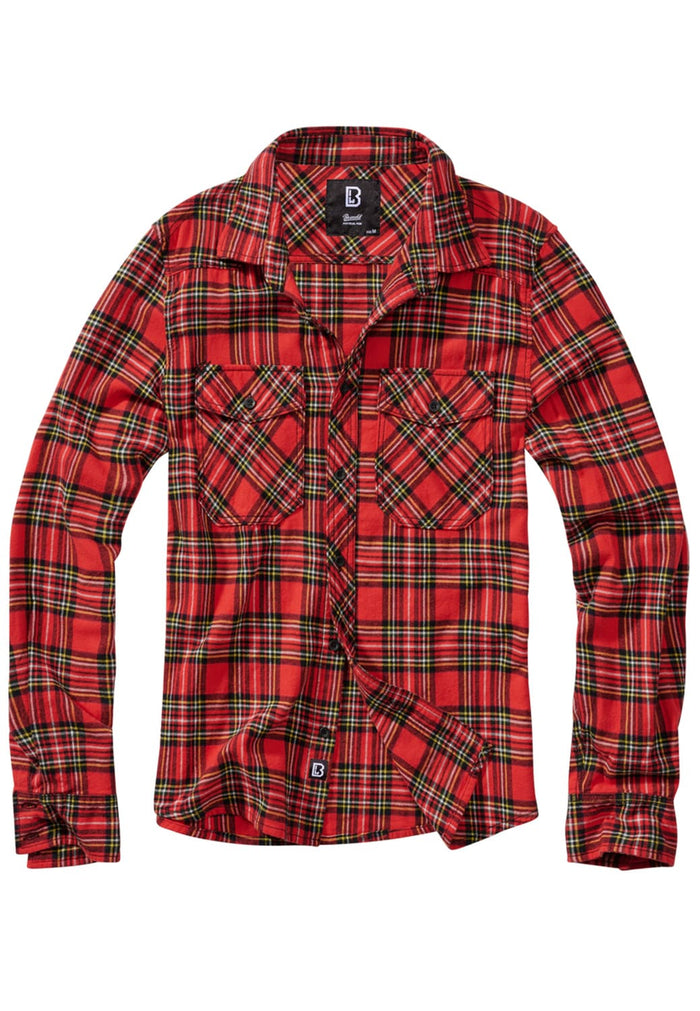 BD4002-03234-0231 Camicia a scacchi tartan 7XL