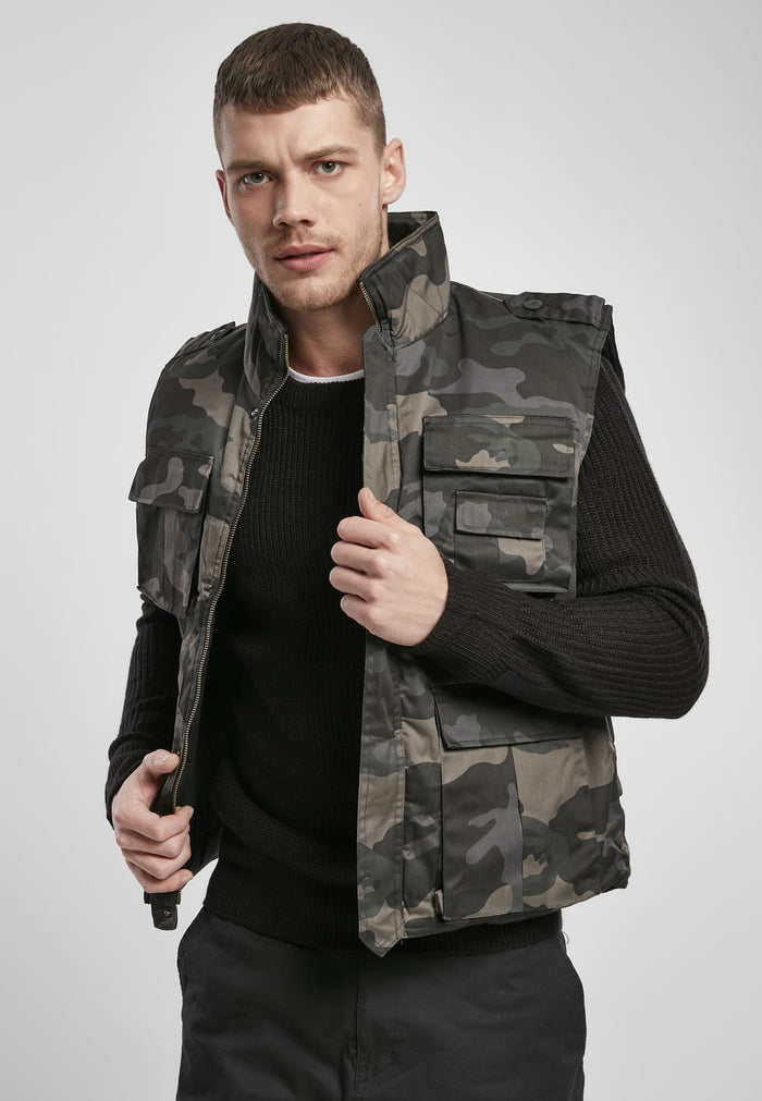 BD4014-00784-0060 Gilet ranger Brandit dark camo XXL