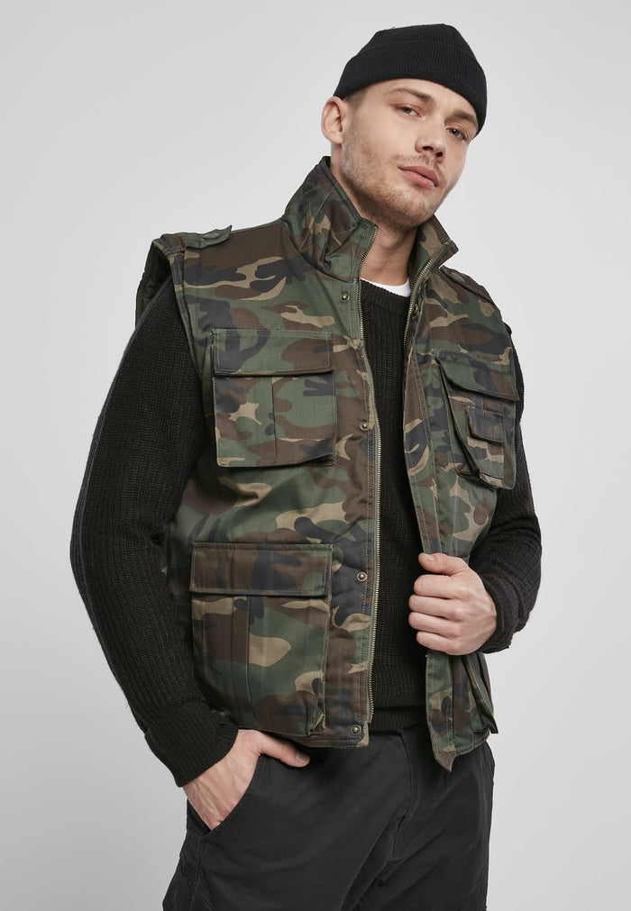 BD4014-00992-0060 Gilet ranger Brandit woodland XXL