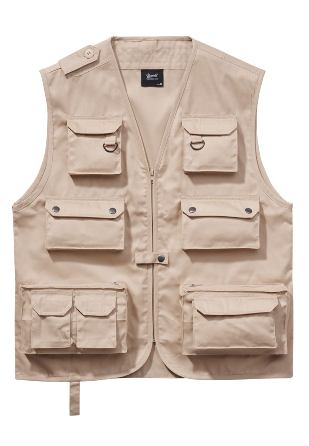 BD4025-00003-0231 Gilet da caccia Brandit beige 7XL
