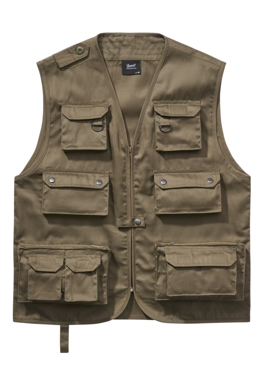 BD4025-00176-0231 Gilet da caccia Brandit oliva 7XL