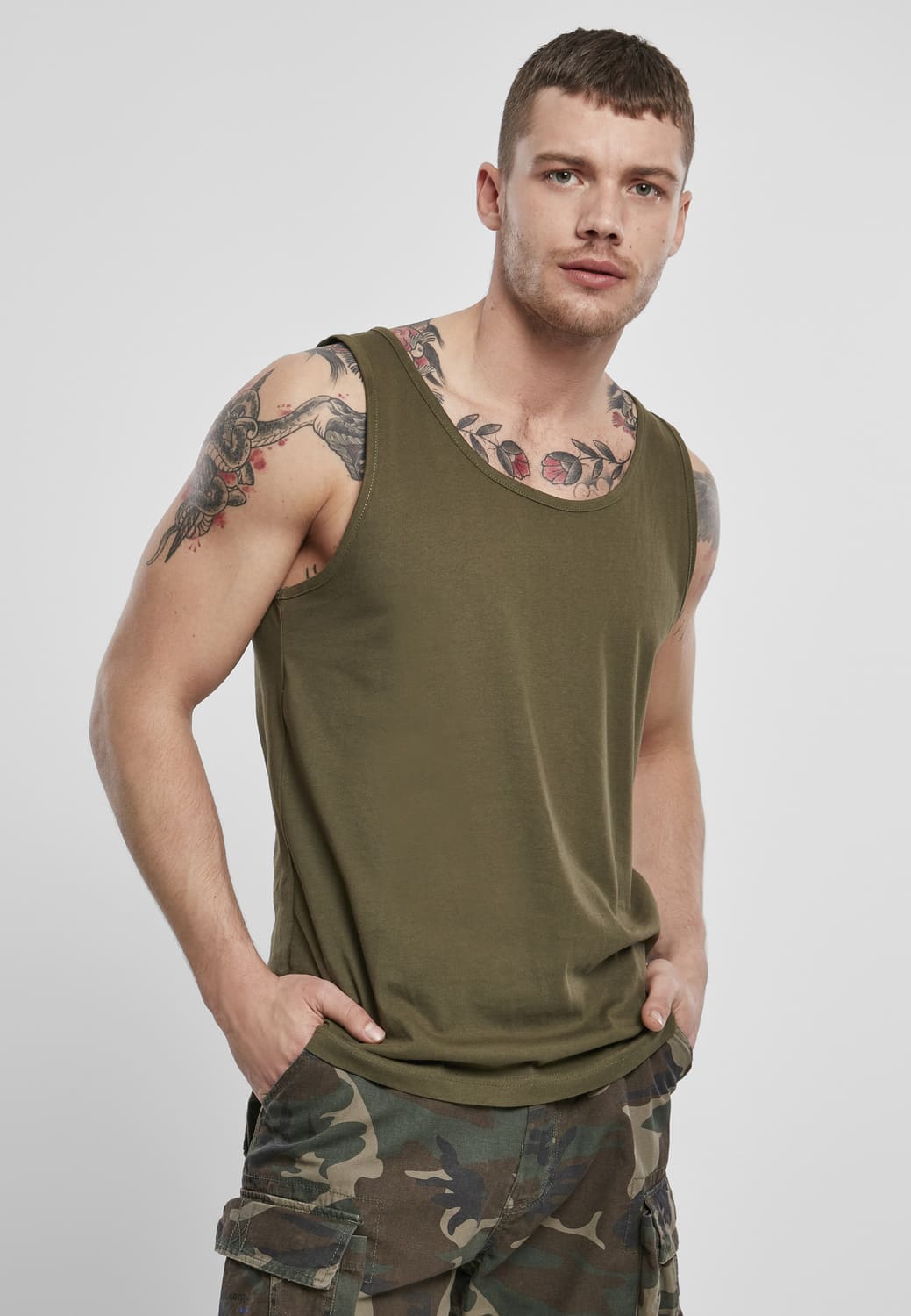 BD4210-00176-0060 Brandit Tank Top Olive XXL